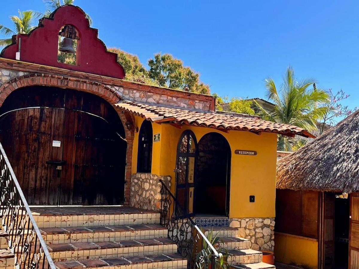 Hotel Rancho Escondito プエルト・エスコンディード エクステリア 写真